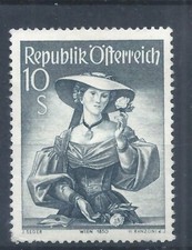 Francobolli Austria 1948 Costumi Provinciali anni 10 MH - la gomma ha preso colore (AQ162