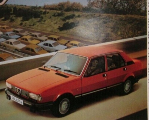 Alfa romeo giulietta - romeo, 1980s