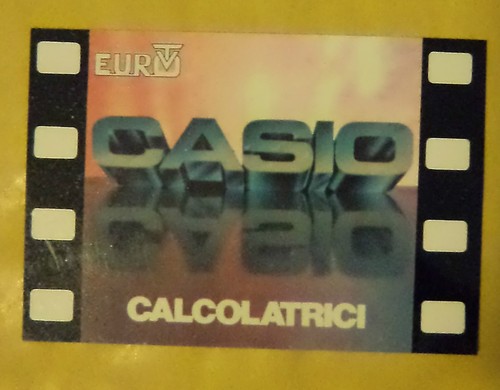 Vecchio adesivo casio anni - adesivo,