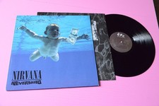 NIRVANA LP NEVERMIND EUROPE RE-PRESS NM !!!!!!!!!!!!!