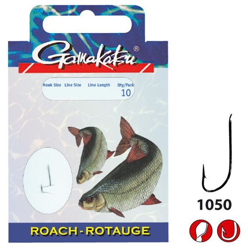 Gamakatsu booklet roach 1050n - roach,