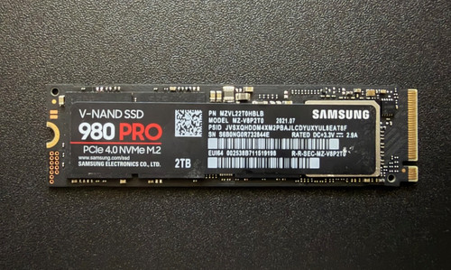 Samsung 980 pro 2tb 2 - 2tb, nvme