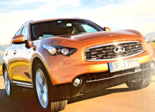 Infiniti fx50s s launch - infiniti, 50