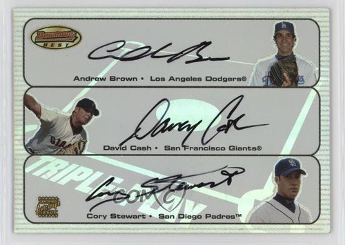 2003 bowman best - bowman's, triple