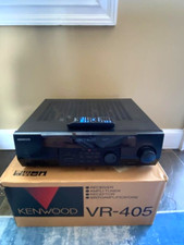 Kenwood VR-405 Ricevitore Amplificatore AV Dolby Digital Surround con Telecomando Bundle