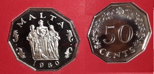 Malta 1980 grande proof - malta,