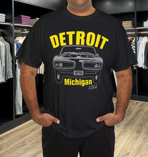 Maglietta mopar detroit 1970 - maglietta,