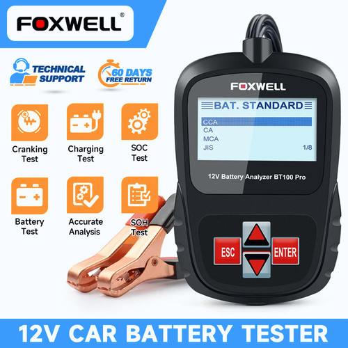 Foxwell bt100 pro car battery - bt100,