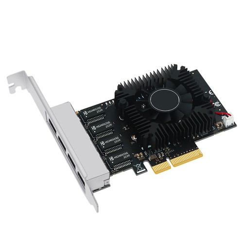 Scheda gigabit lan porte - scheda,