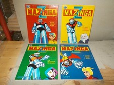 CARTONATO MAZINGA Z SALANI 1°EDIZ.1979 SERIE COMPLETA 1/4 NEW/EDICOLA MAI LETTI
