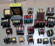 LOTTO ASSORTIMENTO  22 INDUTTANZE/TRASFORMATORI  VARIE RECUPERATE  DA SMONTAGGI