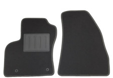 ASC tappetini auto set anteriori 2pz FIAT QUBO  2008-2019 con battitacco bottoni