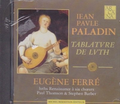 Tablatures lute - tablatures, de