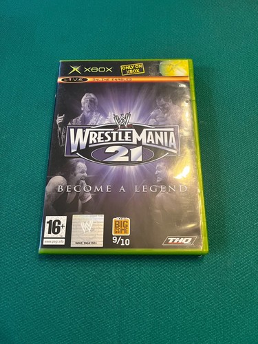 Videogame xbox wrestlemania - videogame,