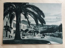 Cartolina COSENZA Piazza CRISPI con corriera