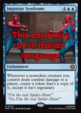 MTG IMPOSTOR SYNDROME EXC - SINDROME DELL’IMPOSTORE 34 - SPM - MAGIC