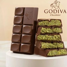 GODIVA BELGIUM DUBAI CHOCOLATE Kadayif e ripieno al pistacchio 100% originale