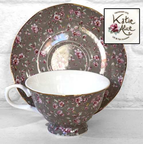 Tazza piattino katie - e,