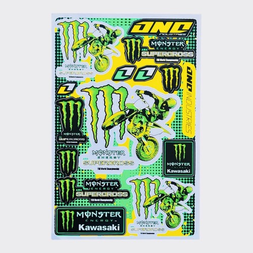 Adesivi monster energy