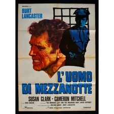 manifesto L'UOMO DI MEZZANOTTE burt lancaster trattore susan clark A30