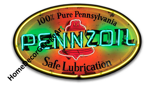 Pennzoil insegna piatta in - pennzoil,,