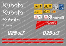 Kubota u25 mini escavatore - u25-3,