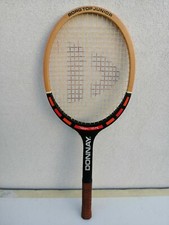 RACCHETTA DA TENNIS DONNAY BJORN BORG Top Junior LEGNO + custodia