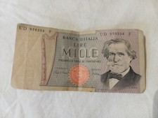 BANCONOTA MILLE LIRE 1000