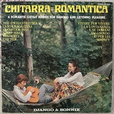VINTAGE VINYL LP 33 DJANGO & BONNIE CHITARRA ROMANTICA ROMANTIC GUITAR 1972