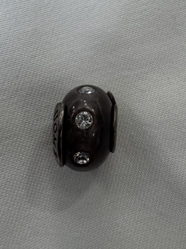 Tedora brown silver bead - brown,