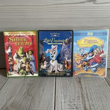 LOTTO DI 3 CARTONI ANIMATI E