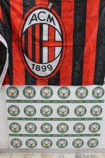 Bandiera flag Calcio MILAN NUOVA NEW bufanda Schal écharpe