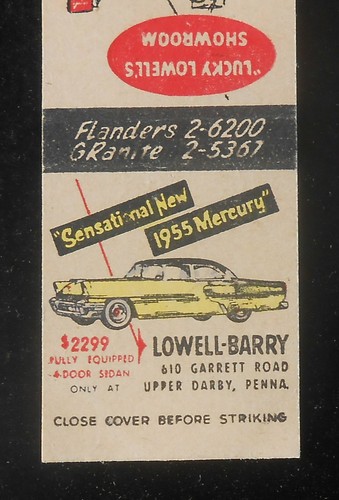 1955 mercury auto - 1955, per