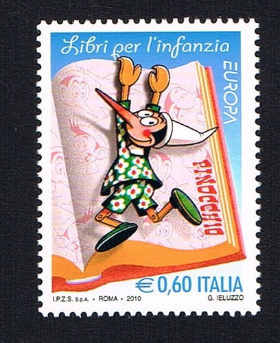 Italia francobollo europa - 1,