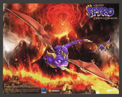 Legend spyro dawn the - spyro, of