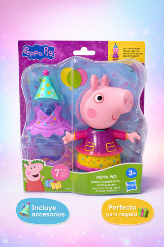 Peppa pig dress figure - peppa,