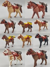 Playmobil cavallo western con coperta e fucile-soldato yankee-confederato-cowboy