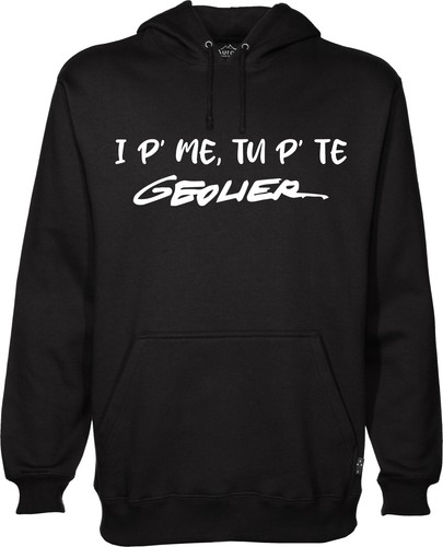 Felpa cappuccio geolier - geolier, "i
