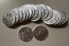 AMERICAN EAGLE 2024 USA Silver 1 OZ ARGENTO PURO 999 - Prezzo per 1 Moneta