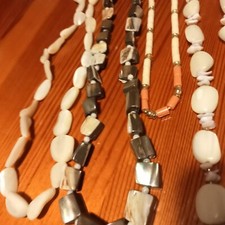 Lotto 4 collane girocollo