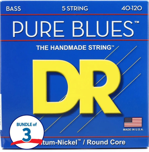Strings pb5 pure blues - dr, pb5-40