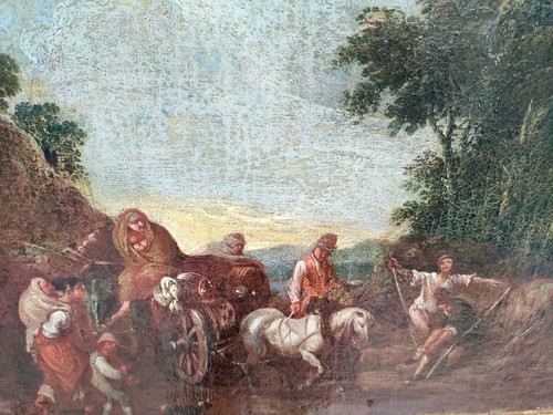 Dipinto antico olio - su, tela