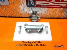 Harley Davidson supporti manubrio risers + clamp originali x Touring dal 2014