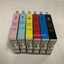 6 pezzi inchiostro per Epson 48 T0481 - T0486 foto stilo R200 R220 R300 RX500 RX600 RX620