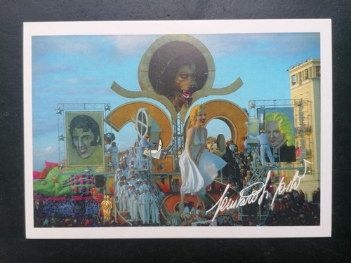 Cartolina carnevale viareggio - carnevale,
