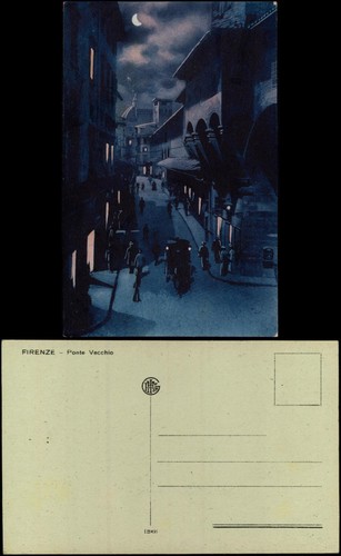 Cartoline firenze ponte - cartoline,