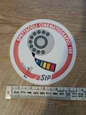 adesivo vintage Sip spettacoli