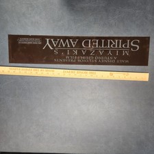 Spirited Away 35mm Film Trailer Striscia Titolo Walt Disney Studio Ghibli Promo