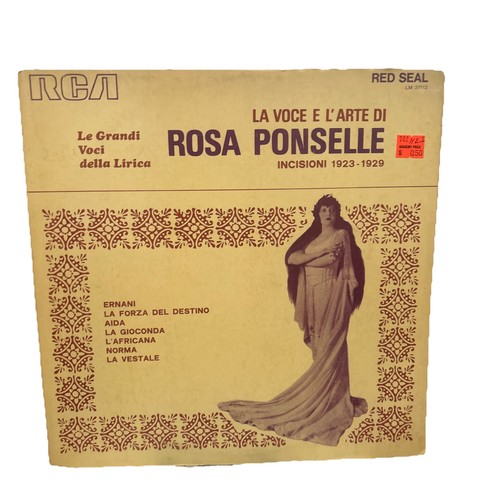 Rosa ponselle vinyl 1976 - vinyl,