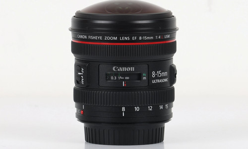 Canon 15mm f4l fisheye - f4l, usm
